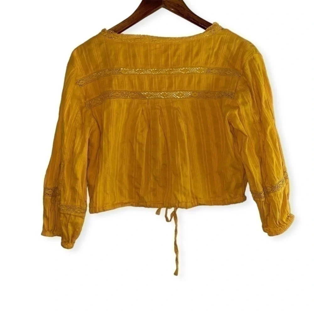 Free People follow your heart cotton crop top SIZE XS
